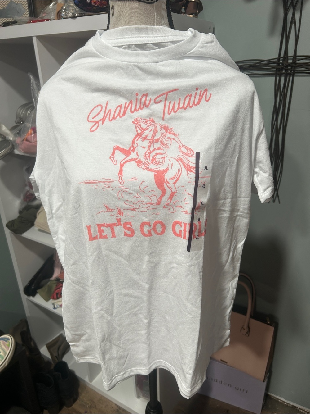Shania Twain Lets Go Girls Tee XL